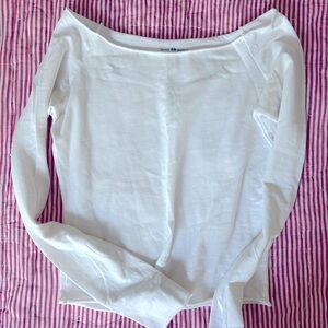 Brandy Melville off the shoulder long sleeve